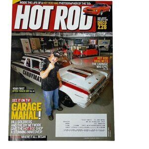 Hot Rod Magazine u January 2011 Disco Z28 Garage Mahal Bill Goldberg Shop Makeov